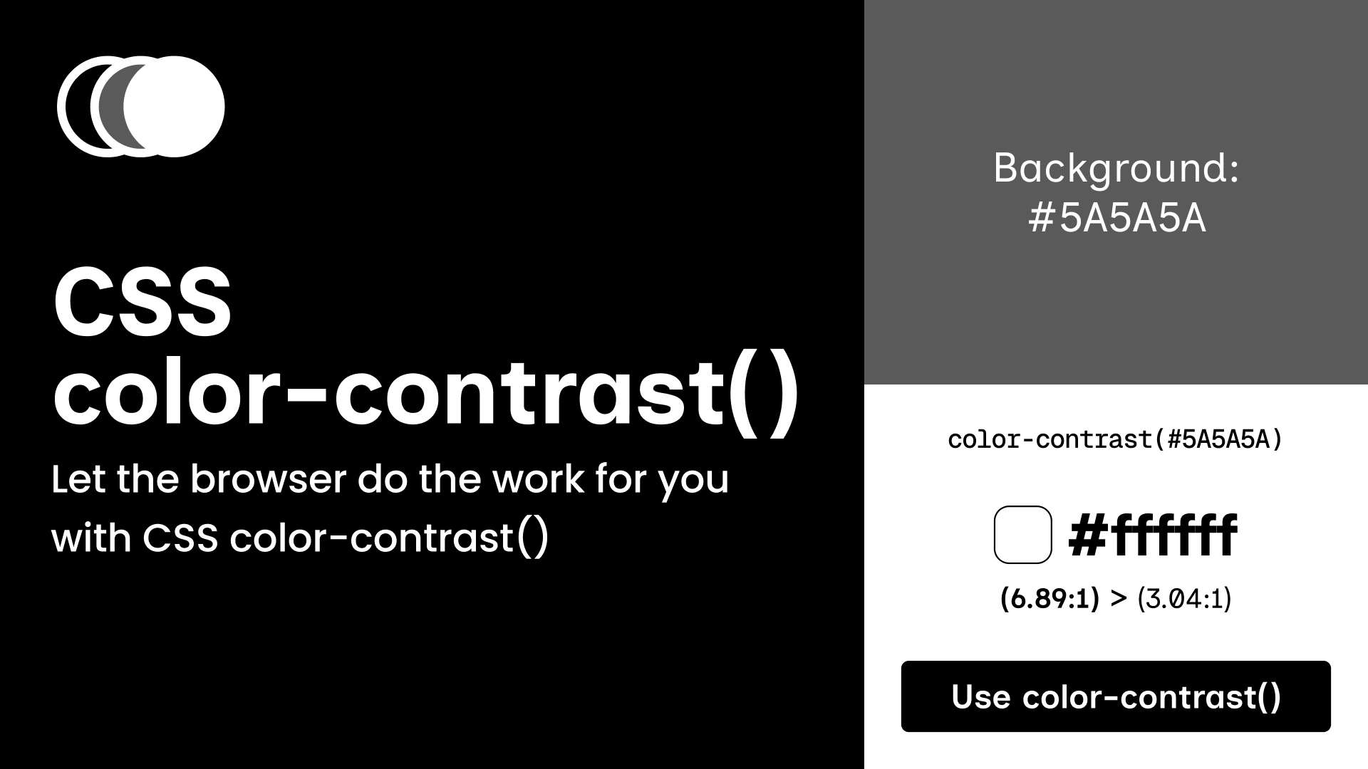 CSS color-contrast() plugin for Figma
